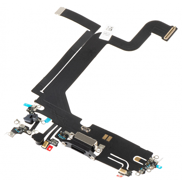 Banda cu Conector Incarcare - Microfon Apple iPhone 14 Pro Max, Negru