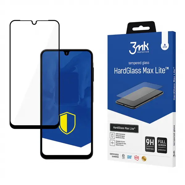 Folie de protectie Ecran 3MK HardGlass Max Lite pentru Samsung Galaxy A26 A266 / A16 5G A166, Sticla Securizata, Full Glue, Neagra