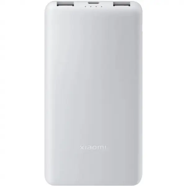 Baterie Externa Xiaomi Lite, 10000mAh, 22.5W, QC + PD, 1 x USB-C - 2 x USB-A, Alba BHR9350GL