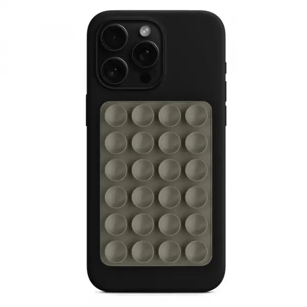 Suport cu Ventuze Techsuit SC-PAD, Gri Deschis