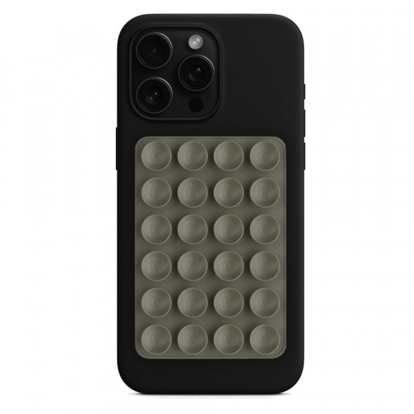 Suport cu Ventuze Techsuit SC-PAD, Gri Deschis