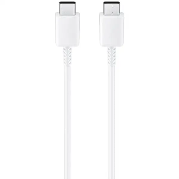 Cablu Date si Incarcare USB-C - USB-C Samsung EP-DA705, 25W, 1m, Alb EP-DA705BWEGWW