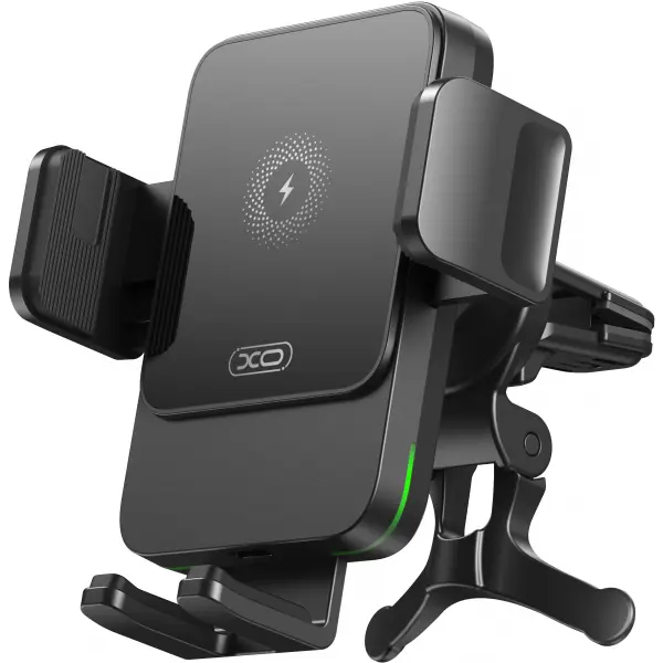 Incarcator Auto Wireless XO Design WX041 Vent, 15W, 1.67A, Negru