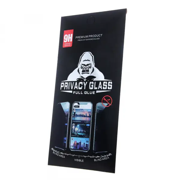 Folie de protectie Ecran Privacy OEM pentru Samsung Galaxy A33 5G A336, Sticla Securizata, Full Glue