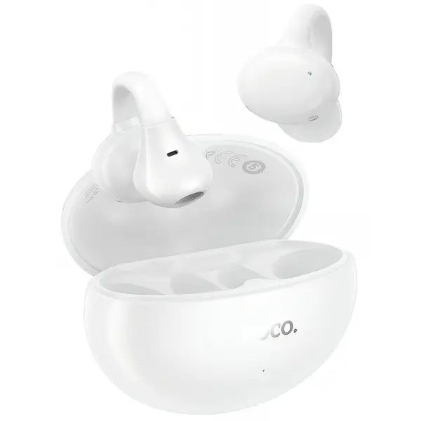 Handsfree Bluetooth HOCO EA8, TWS, Alb