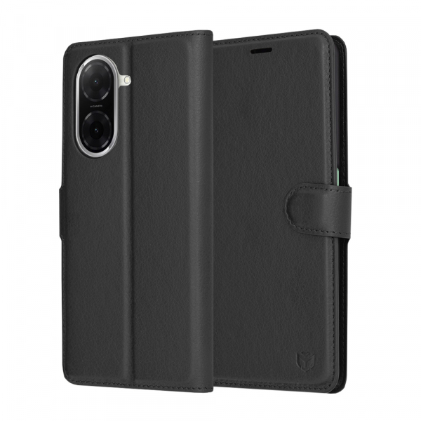 Husa pentru Xiaomi Redmi A5 4G (Regional), Techsuit, Leather Folio, Neagra