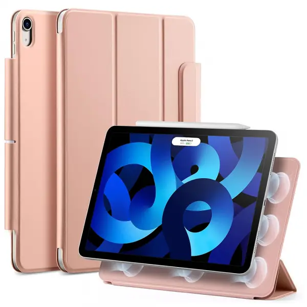 Husa pentru Apple iPad Air 11 (2024) / Air (2022) / Air (2020) / Pro 11 (2018), ESR, Rebound, Roz