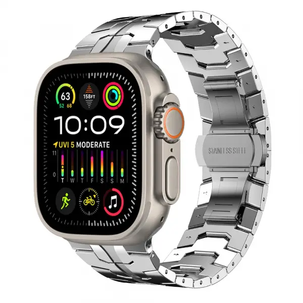 Curea Techsuit W063 pentru Huawei Watch / Xiaomi Watch Series, Argintie