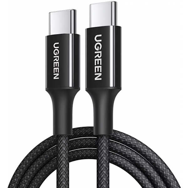 Cablu Date si Incarcare USB-C - USB-C UGREEN L501, 60W, 2m, Negru