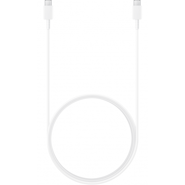 Cablu Date si Incarcare USB-C - USB-C Samsung, 60W, 1.8m, Alb EP-DX310JWEGEU
