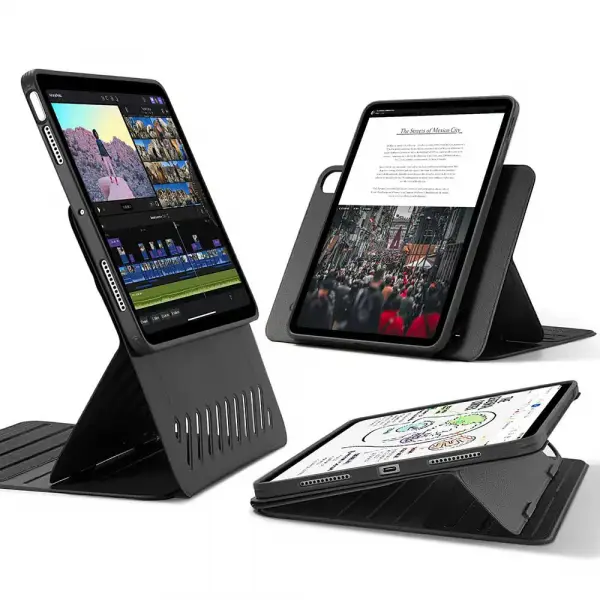 Husa pentru Apple iPad Air 11 (2026) / iPad Air 11 (2025) / Air 11 (2024) / Air (2022) / Air (2020), ESR, Shift, Neagra