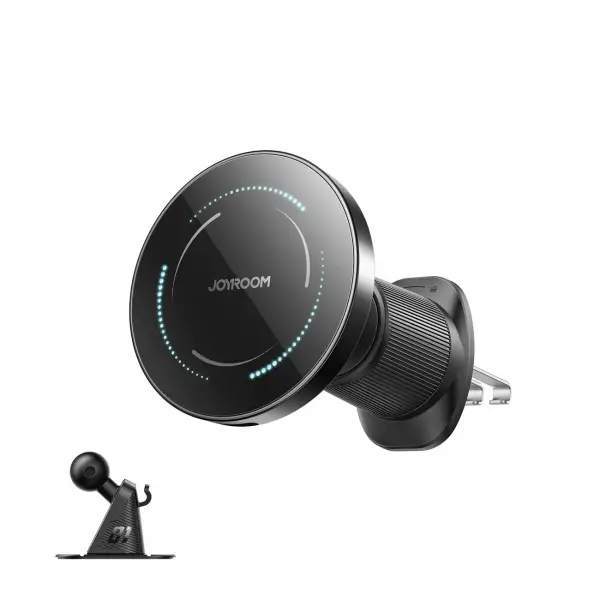 Incarcator Auto Wireless Joyroom JR-ZS502, 15W, 1.67A, Negru