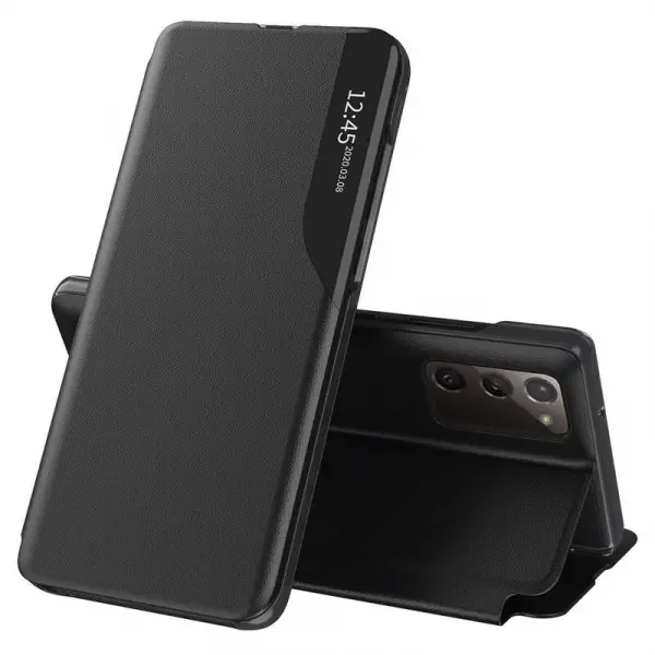 Husa pentru Samsung Galaxy S20 FE 2022 G781 / S20 FE 5G G781 / S20 FE G780, Techsuit, eFold, Neagra