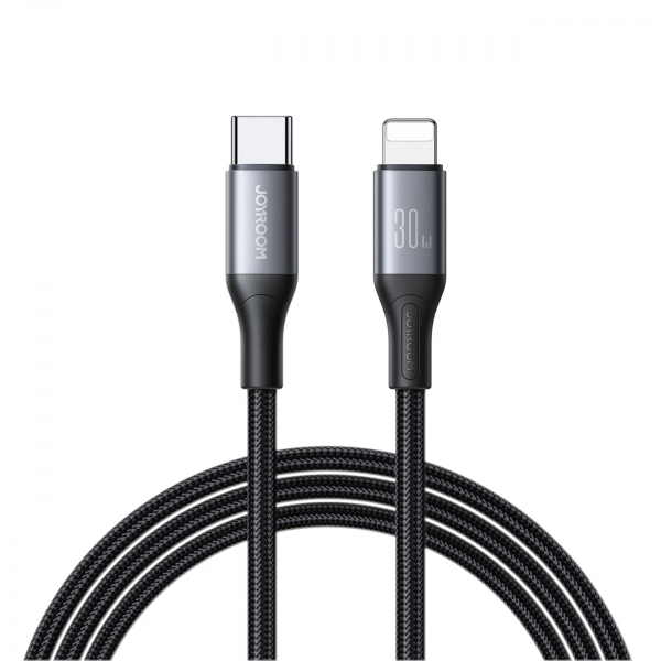 Cablu Date si Incarcare USB-C - Lightning Joyroom S-A28 Flash, 30W, 2m, Negru