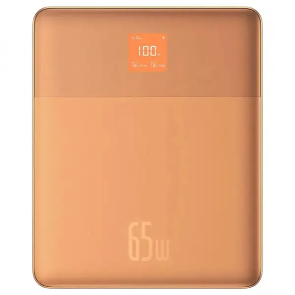 Baterie Externa Baseus Blade 2, 12000mAh, 65W, PD, 2 x USB-C, Portocalie P10063801733-00