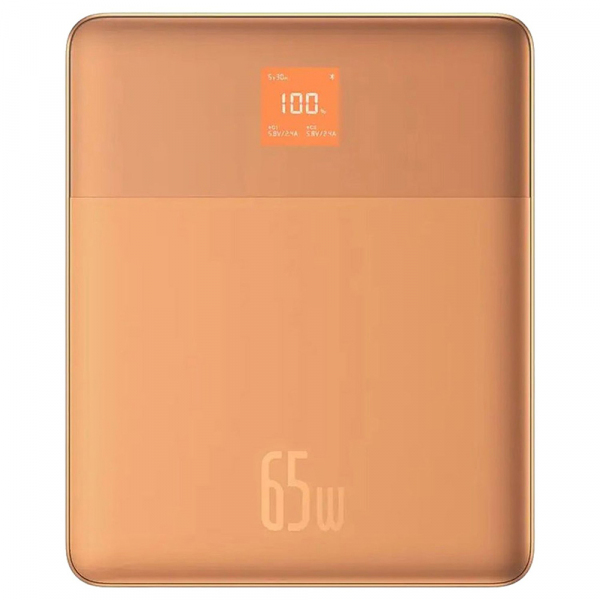 Baterie Externa Baseus Blade 2, 12000mAh, 65W, PD, 2 x USB-C, Portocalie P10063801733-00