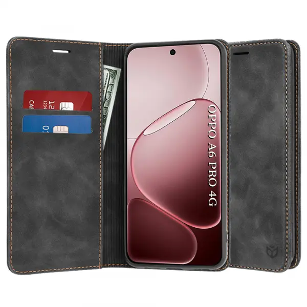 Husa pentru Oppo A6 Pro 5G / A6 Pro 4G, Techsuit, Confy, Neagra