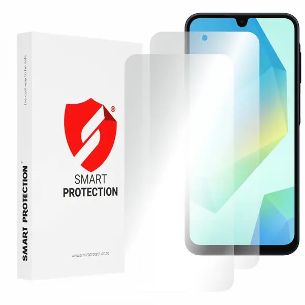 Folie de protectie Ecran Smart Protection Premium Classic pentru Samsung Galaxy A16 5G A166 / A16 4G A165, Plastic, Set 2 bucati