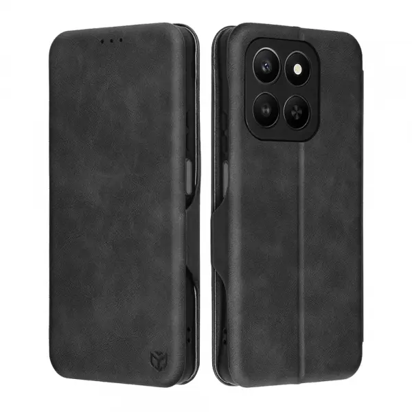 Husa pentru Honor 400 Smart 4G / X7d 4G / 400 Smart 5G, Techsuit, Safe Wallet Plus, Neagra