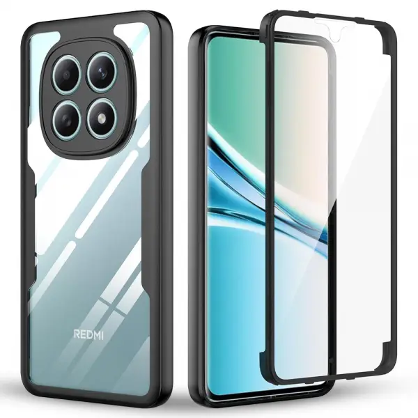Husa pentru Xiaomi Poco M8 / Redmi Note 15 5G, Techsuit, ColorVerse 360, Neagra