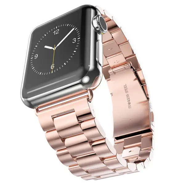 Curea Techsuit W036 pentru Apple Watch 49mm / 46mm / 45mm / 44mm / 42mm Series, Roz