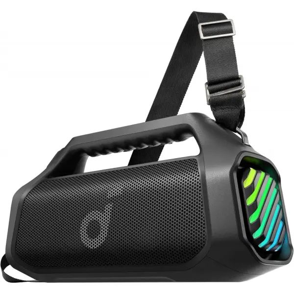 Boxa Portabila Bluetooth Anker SoundCore Boom 2 Pro, 140W, TWS, RGB, Waterproof, Neagra A3134A11