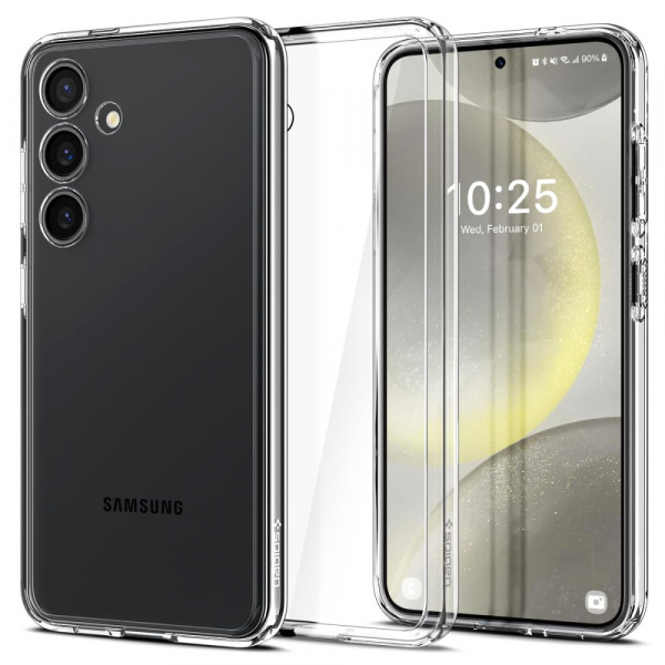 Husa pentru Samsung Galaxy S24 S921, Spigen, Ultra Hybrid, Transparenta ACS07349