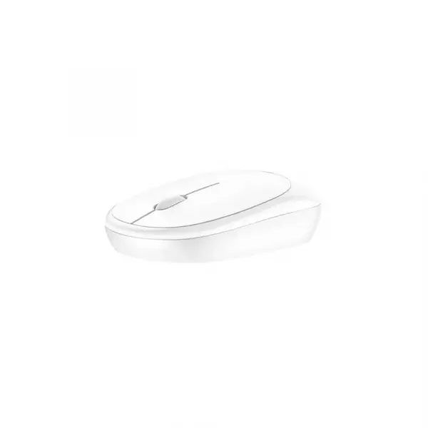 Mouse Wireless HOCO DI04, 1200DPI, BT / Wi-Fi, Alb
