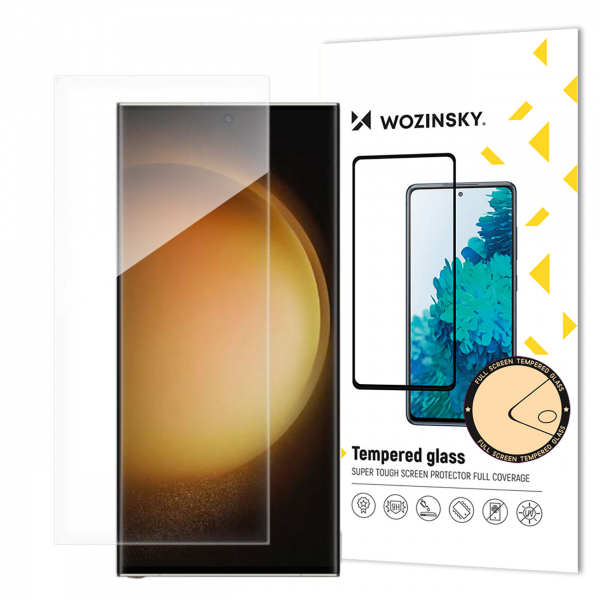 Folie de protectie Ecran WZK pentru Samsung Galaxy S24 Ultra S928, Sticla Securizata, Full Glue