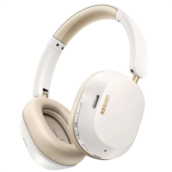 Handsfree Bluetooth UGREEN HiTune Max5C HP203, A2DP, ANC, Alb
