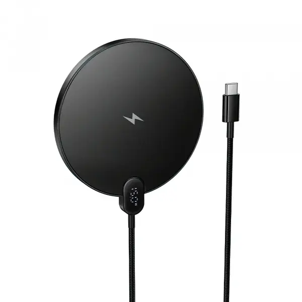Incarcator Retea Wireless HOCO CW62, 15W, 1.67A, Negru