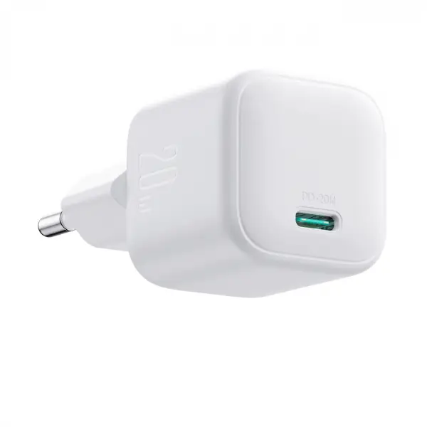 Incarcator Retea Joyroom JR-TCG08, 20W, 3A, 1 x USB-C, Alb