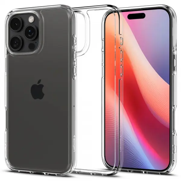 Husa pentru Apple iPhone 16 Pro Max, Spigen, Ultra Hybrid, Transparenta ACS07992