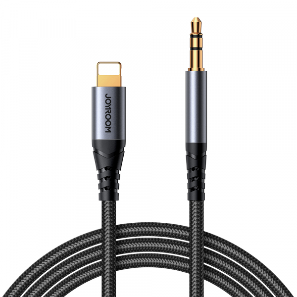 Cablu Audio Lightning - 3.5mm Joyroom SY-A06, 1.2m, Negru