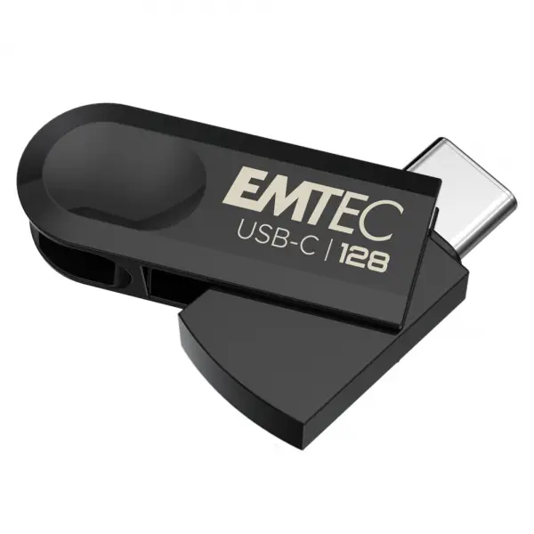 Memorie Externa USB-C Emtec C280 Single, 128Gb ECMMD128GC2