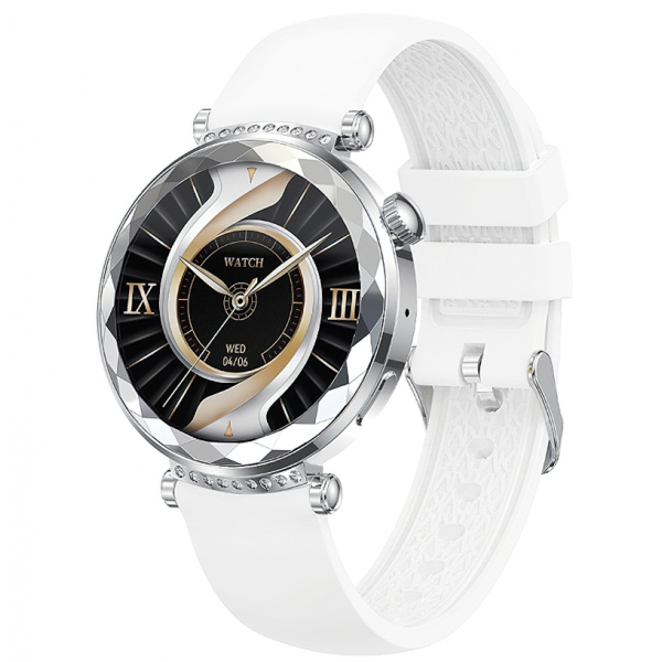 Smartwatch XO Design J13 Call, Argintiu