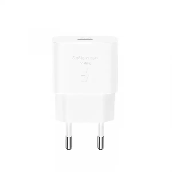 Incarcator Retea XO Design L167, 25W, 3A, 1 x USB-C, Alb
