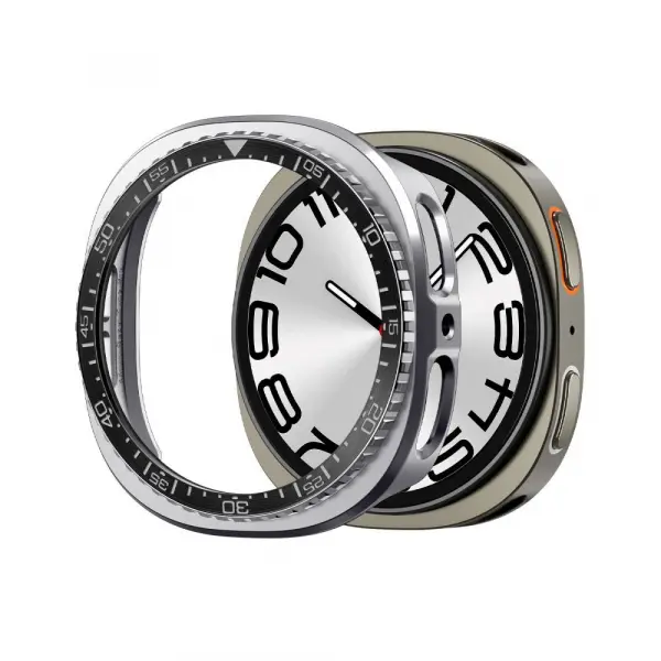 Rama Protectie Spigen Tune Pro Diver pentru Samsung Galaxy Watch8 44mm, Neagra ACS10010