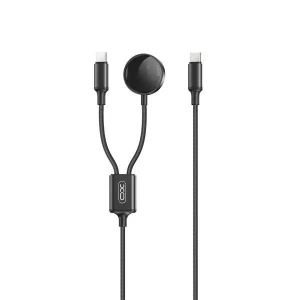 Incarcator Wireless XO Design CX030 pentru Apple Watch Series, USB-C, Negru