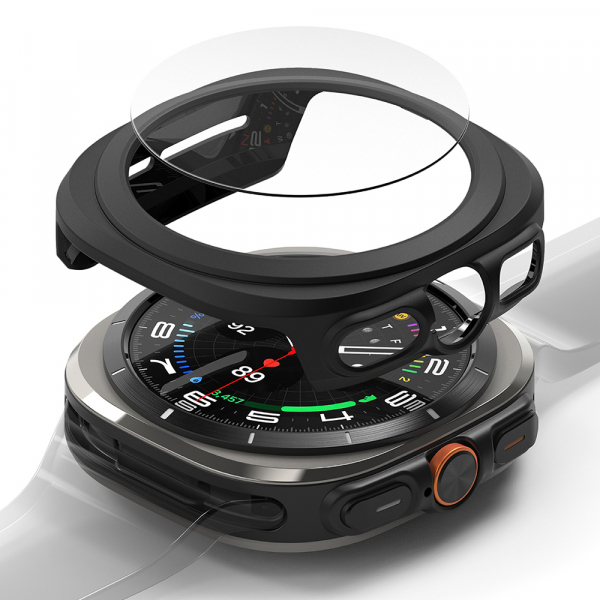 Husa Ringke Slim pentru Samsung Galaxy Watch Ultra, Neagra Mata