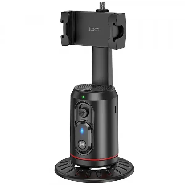 Suport HOCO K23 Face Tracking 360, Universal, Negru
