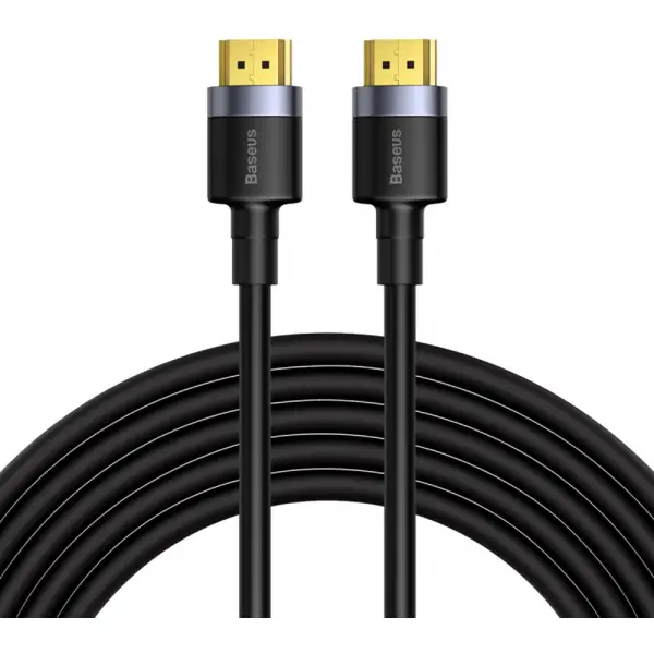 Cablu Video Baseus Cafule, HDMI - HDMI, 4K, 5m, Negru CADKLF-H01