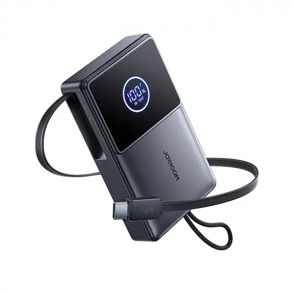 Baterie Externa Joyroom JR-PR1, 10000mAh, 22.5W, PD, 2 x USB-C, Gri
