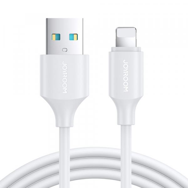 Cablu Date si Incarcare USB-A - Lightning Joyroom S-A9, 18W, 1m, Alb
