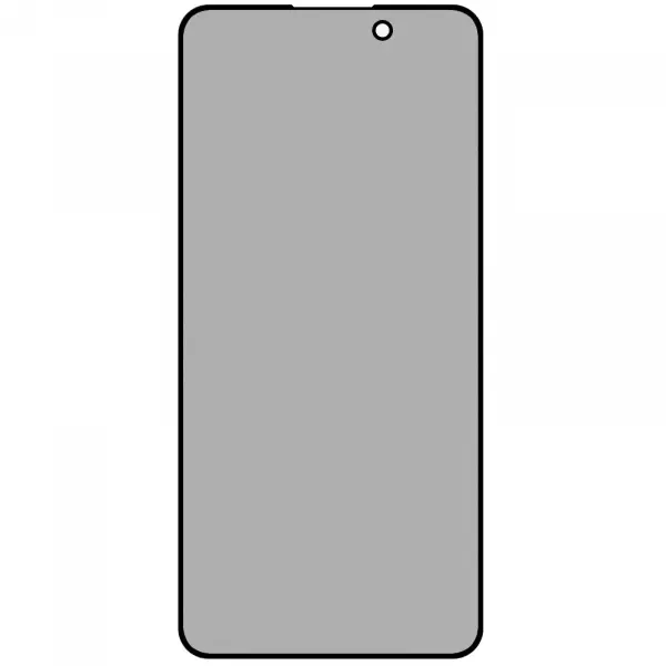 Folie de protectie Ecran Privacy WZK AntiSpy pentru Apple iPhone 16 Pro Max, Sticla Securizata, Full Glue