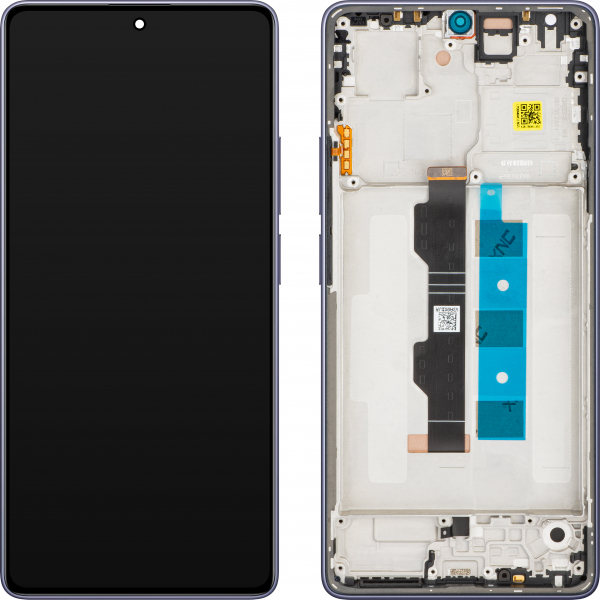 Display cu Touchscreen Xiaomi Poco M6 Pro 4G, Cu Rama, Mov, Service Pack 5600020N6P00