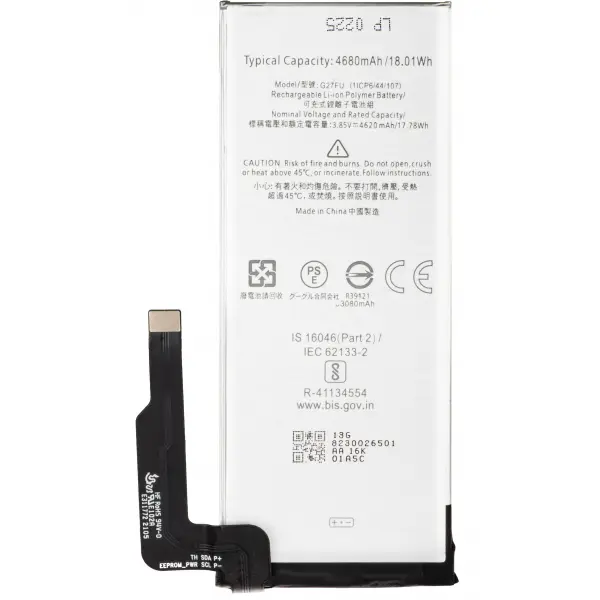 Acumulator pentru Google Pixel 5a 5G, G27FU