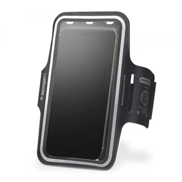 Husa Waterproof pentru Telefon max. 6.9inch, Spigen, Dynamic Shield, Neagra AMP07187