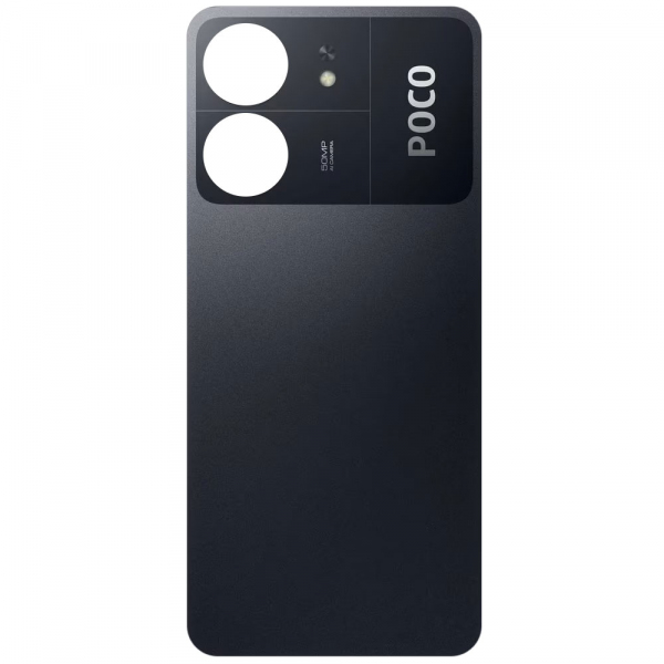 Capac Baterie Xiaomi Poco C65, Negru, Service Pack 1610111001479A