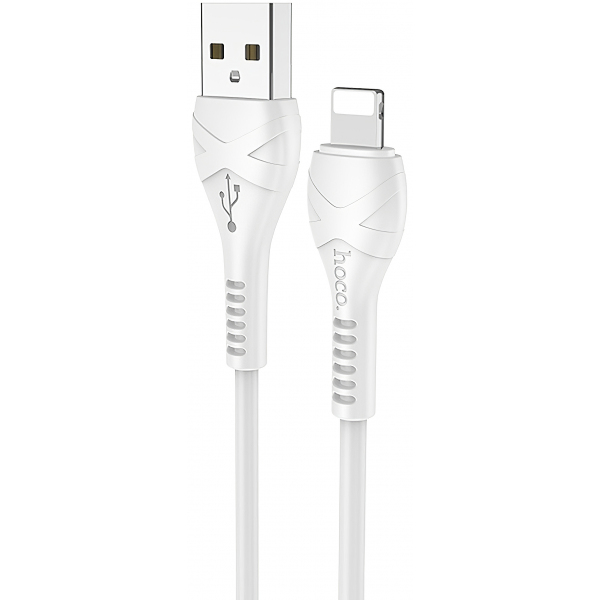 Cablu Date si Incarcare USB-A - Lightning HOCO X37, 18W, 1m, Alb